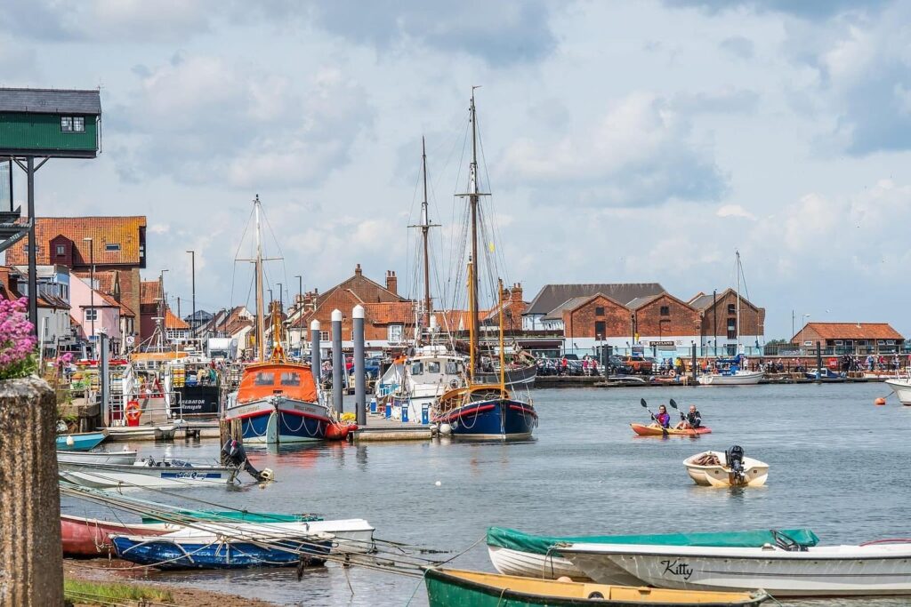 Property in Wells-next-the-Sea with large garden and land value potential